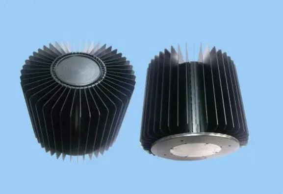 round LED extruded heat sink round LED extruded heat sink