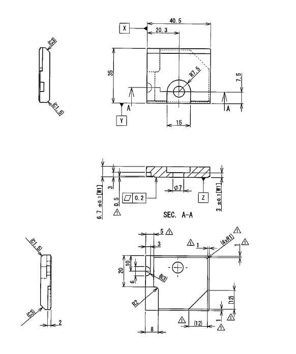 automobile heatsink