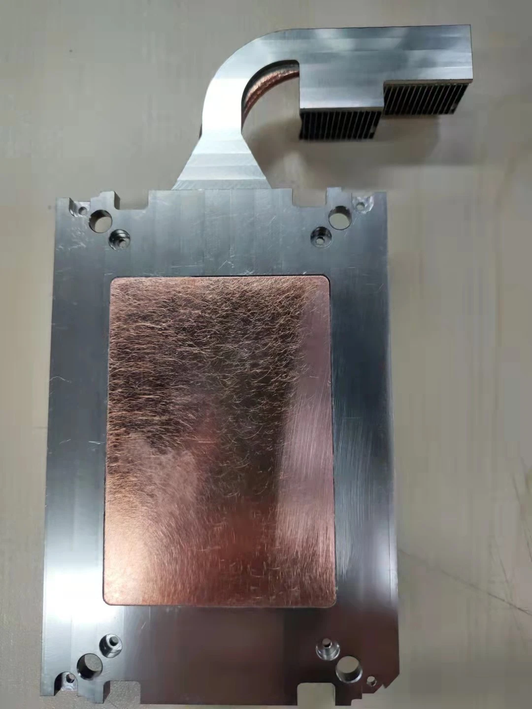 Aluminum and Copper Fin CPU heatsink-1