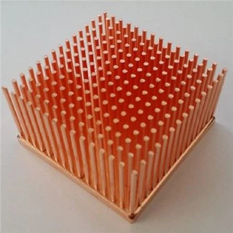 Extrusion de radiateur en cuivre