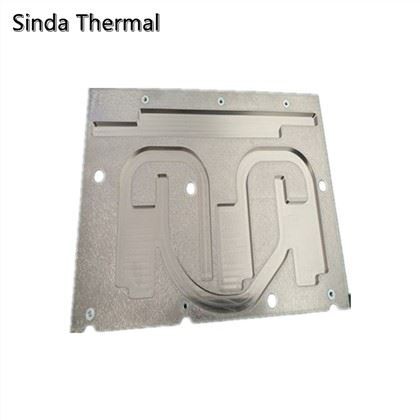 Usinage de plaque de dissipateur thermique en aluminium