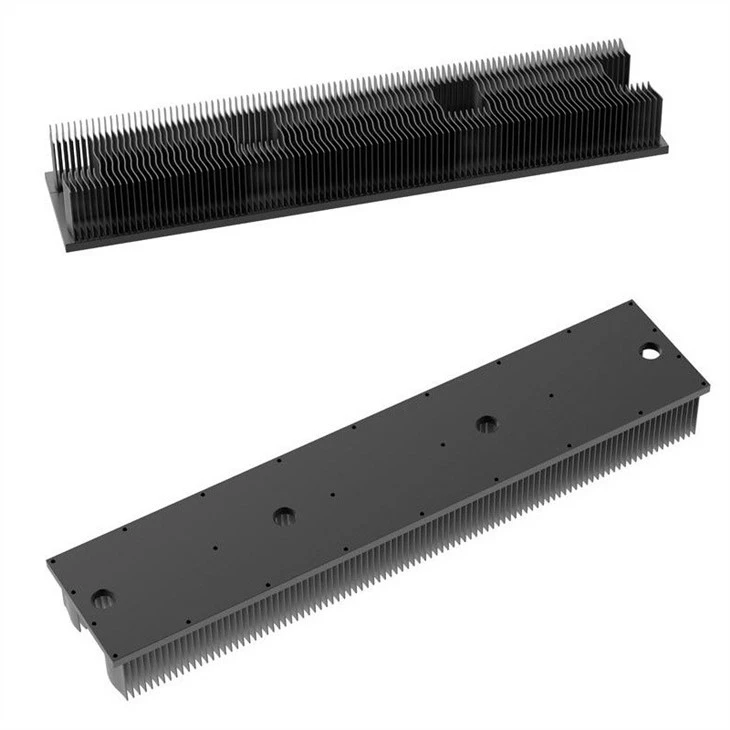 Large Aluminum Skived Fin Heatsink For LED