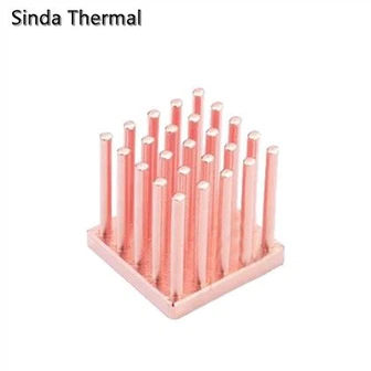 Dissipateur thermique de forgeage à froid en cuivre