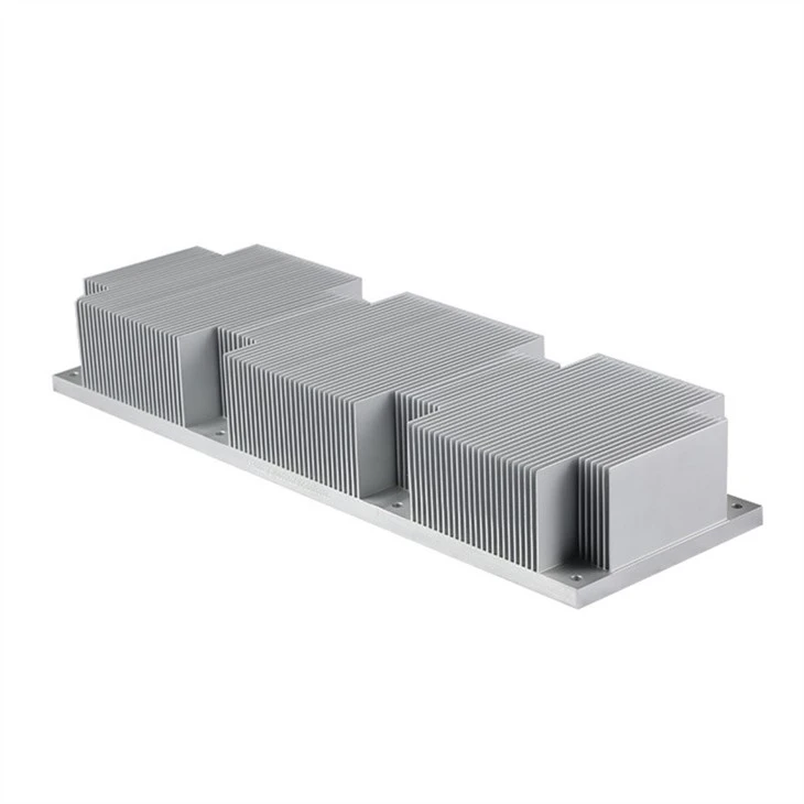 Aluminum Skived Fin Heatsink For Electronics